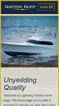 Mobile Screenshot of lightningyachts.com